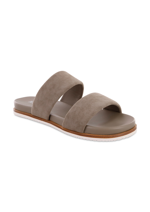 mm Canvas Platform Sneakers Sandals in taupe colorway