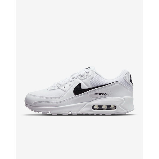 The Nike Women's Nike Air Max 90 Shoes GUESS in White and Black