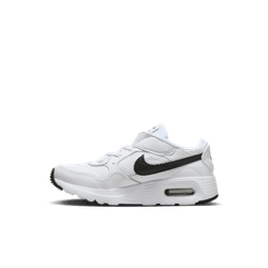 The Nike Little Kids' Air Max SC puma Shoes in White and Black
