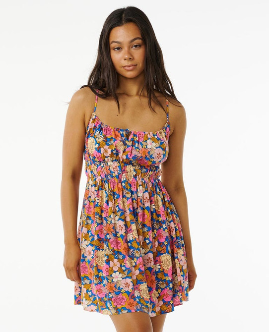 Rip Curl Women's Kamara Mini Dress in Multico colorway