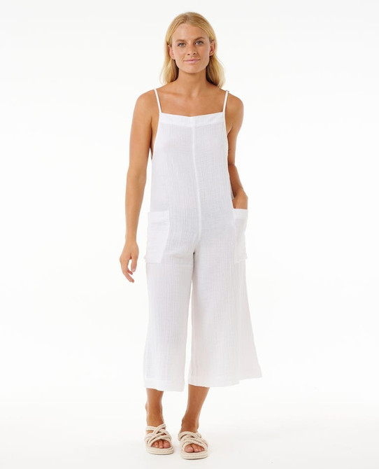 Rip Curl Women's Premium Surf Jumpsuit in White colorway