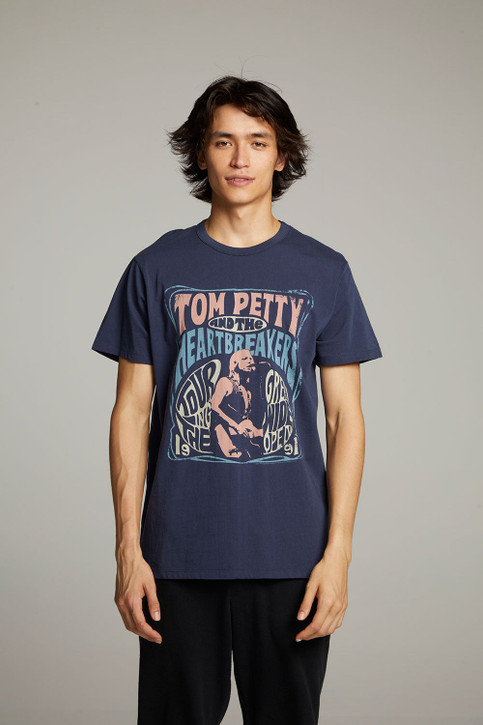 Chaser Men's Tom Petty Great Wide Tee in Avalon colorway