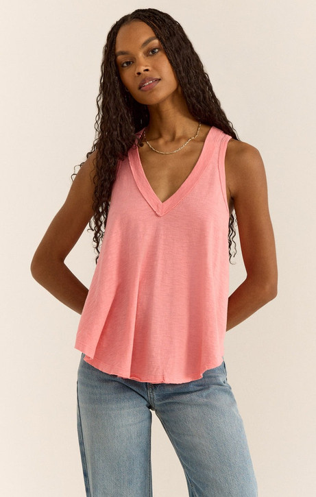 Z Supply Women's Bayview Tank Top in Starfish colorway