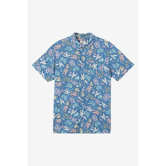 O'Neill Men's O'Riginals Eco Standard Fit Shirt in Copen Blue colorway
