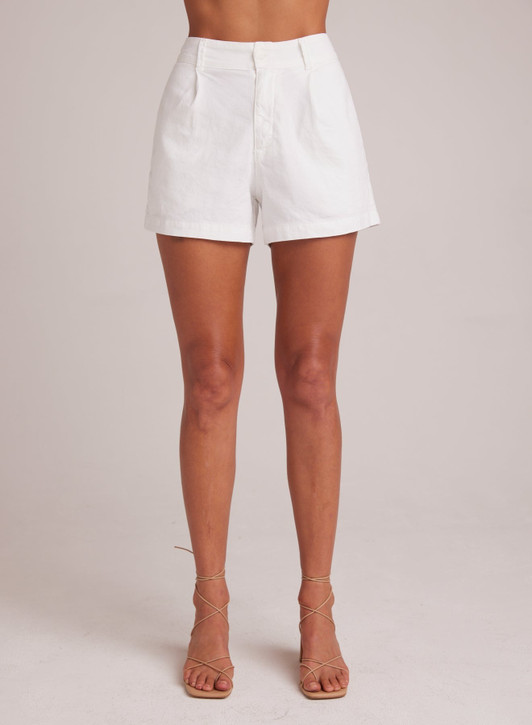 Bella Dahl Women's Hanna Pleated Shorts in White