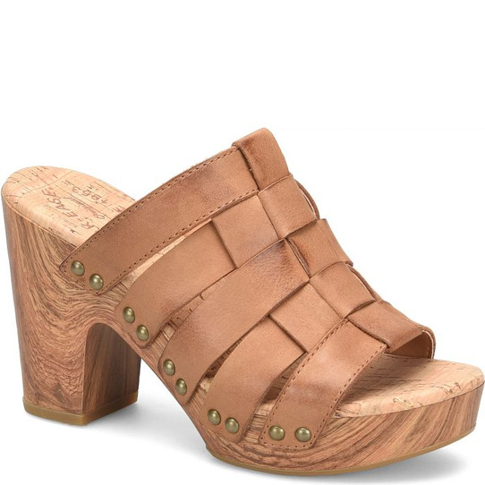 Kork-Ease Women's Devan Sandals in Brown colorway