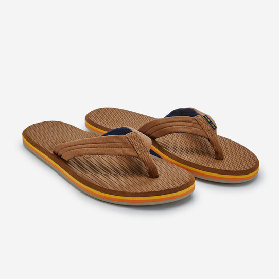 The Hari Mari Dunes sandals Imports in the colorway  Tobacco