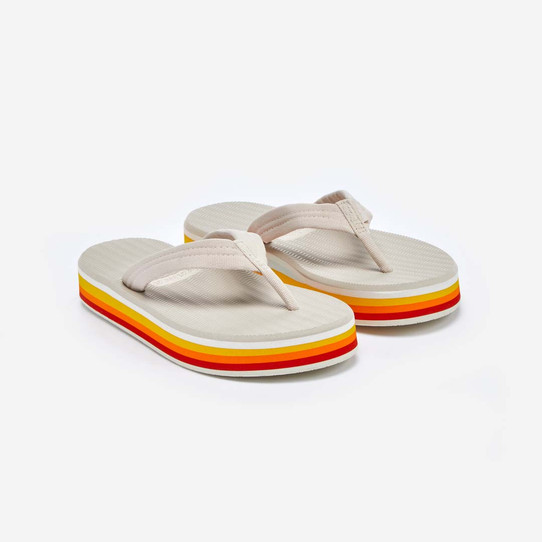 The Dunes Sunset Sandal in the colorway Cloud
