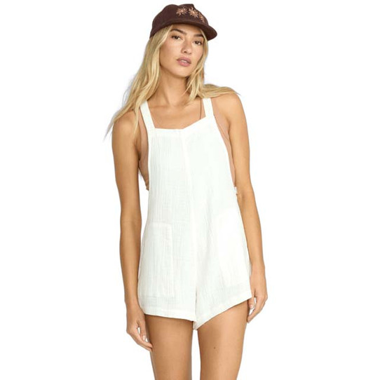 Billabong Women's Beach Crush Romper Salt Crystal full