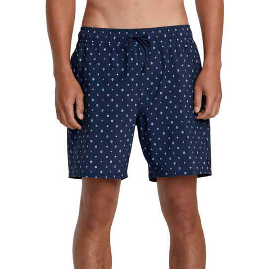 The RVCA Men's VA 17" Boardshorts in the Blue Dits Colorway