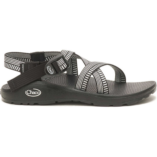The Chaco Women's Z/Cloud Sandals in Black and White