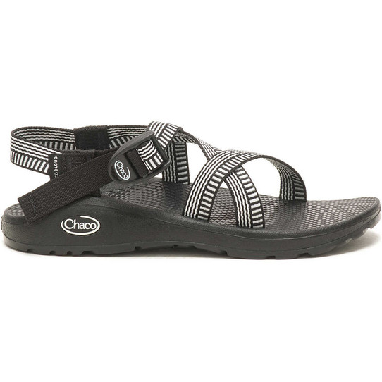 Chaco Women's Z/Cloud Sandals Black and White lifestyle