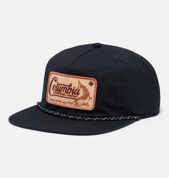 Columbia Ratchet Strap Snapback Hat in Black/West Fish