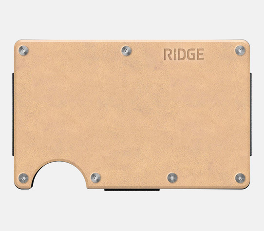 The Ridge Natural Leather Wallet