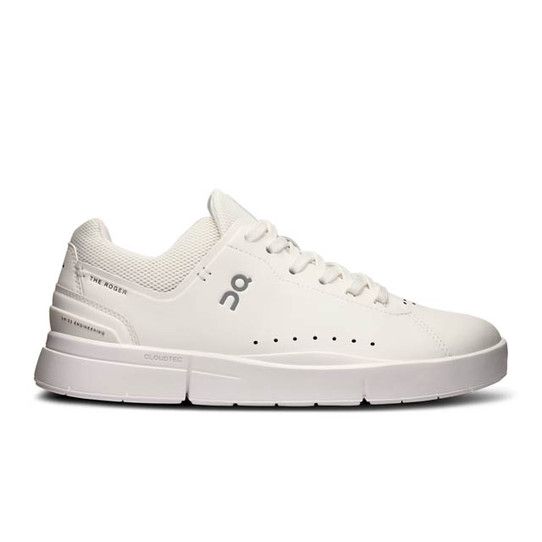 On Running Men's The Roger Advantage gant shoes in the colorway White/ Undyed