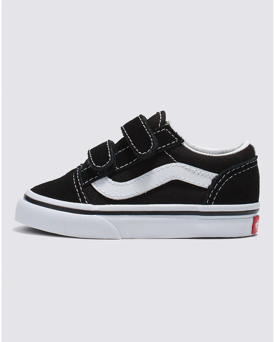 The Vans Toddlers' Old Skool Shoes in Black and White