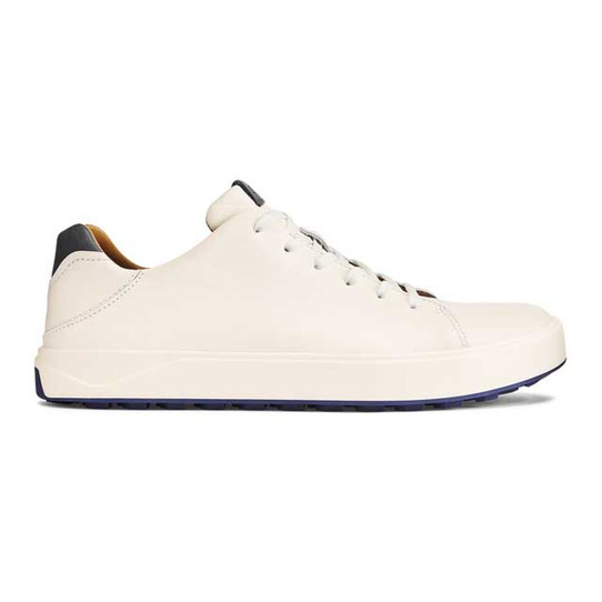 The Olukai Men's Wai‘alae Golf Shoes in White