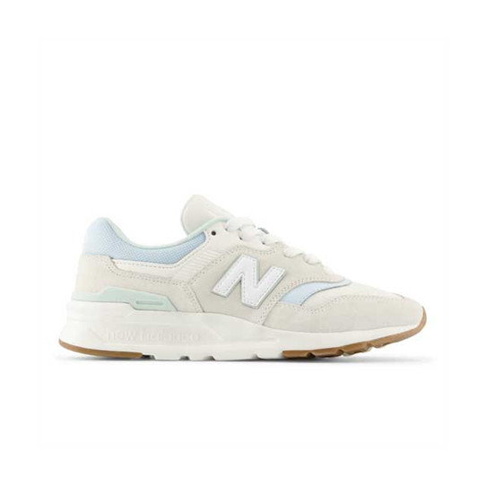 The New Balance Women's 997H Shoes in the Sea Salt Colorway