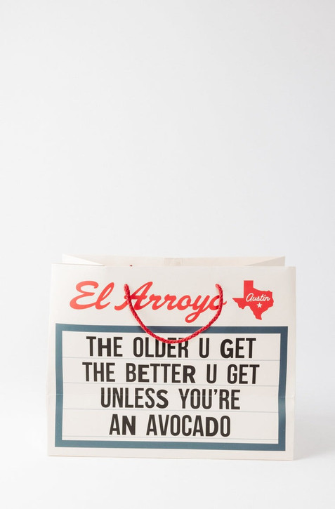 El Arroyo Large Marquee Gift Bag El Arroyo Large Marquee Gift Bag detail view