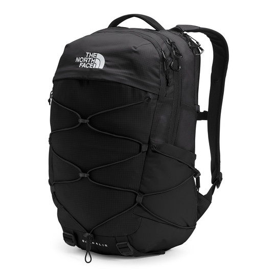 The North Face Borealis Backpack TNF Black/TNF Black packed view