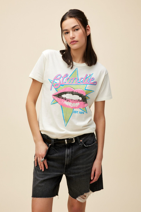 Daydreamer Women's Blondie Est. 1974 Solo Tee in Vintage Stone