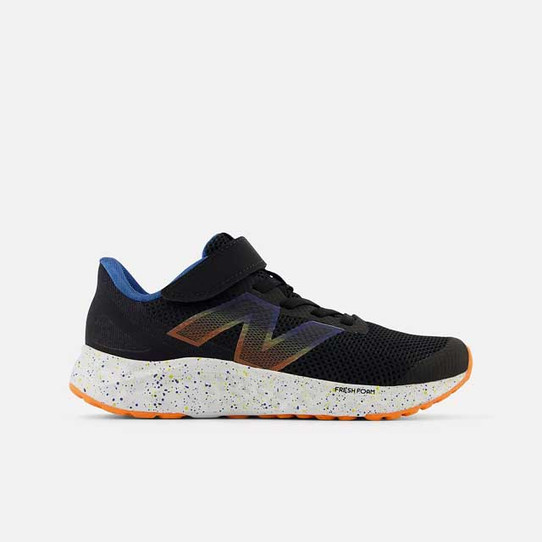 The New Balance Little Kids' Fresh Foam Arishi V4 Shoes in Black