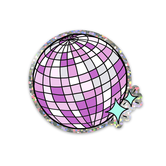 Brittany Paige Disco Ball Glitter Sticker