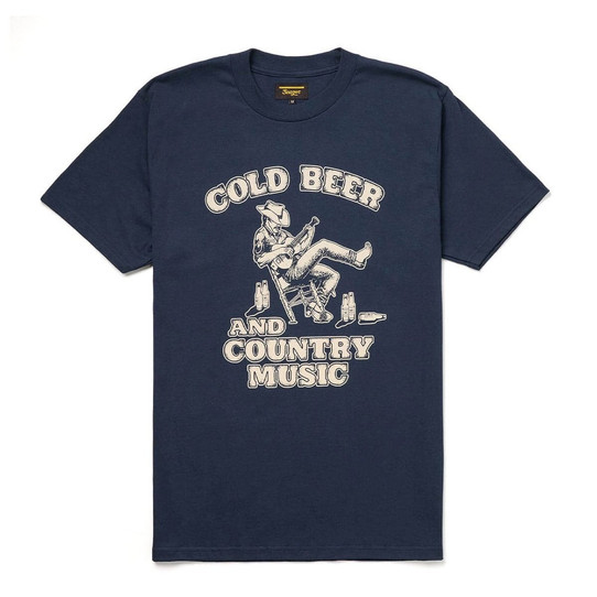 The Seager Men's Country Music Tee in Navy The Seager Men's Country Music Tee in Navy