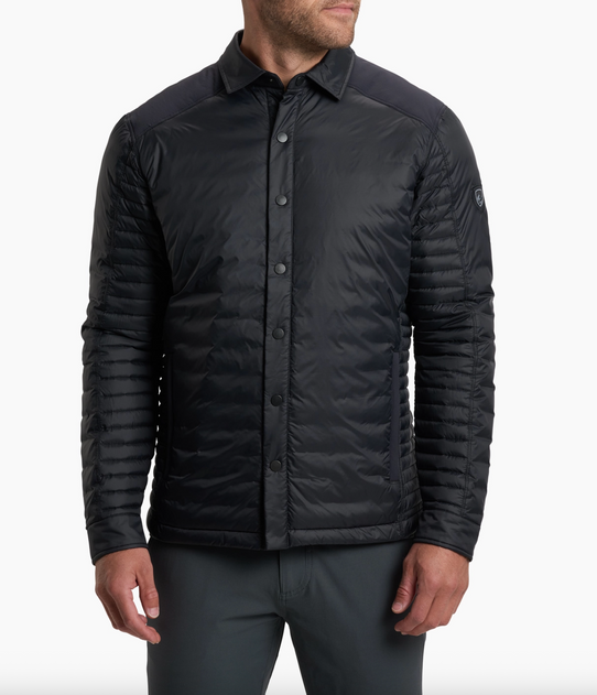 Kuhl Men's Spyfire Shirt-Jac in Blackout Kuhl Men's Spyfire Shirt-Jac in Blackout