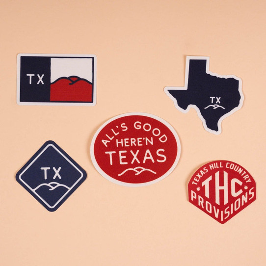 Texas Hill Country Provisions Variety stick Pack in a Count of Five (5)