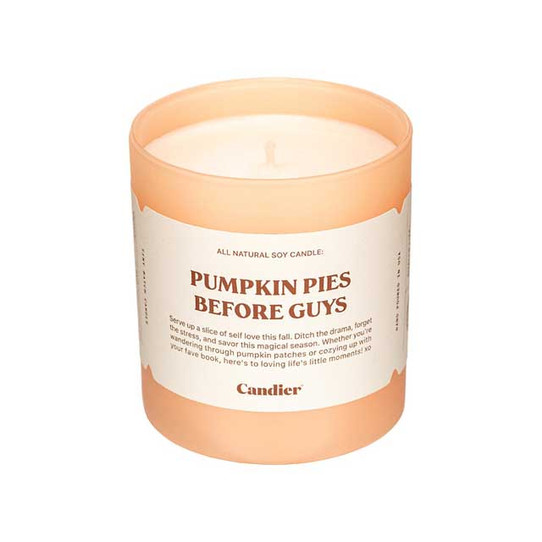 Candier Pumpkin Pies Before Guys Candle