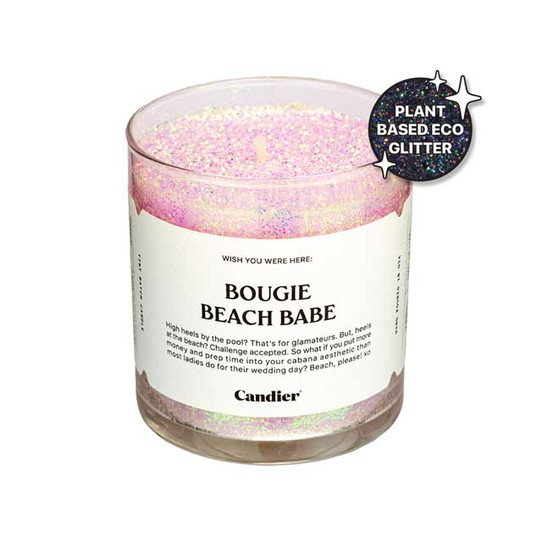 Candier Bougie Babe Glitter Candle