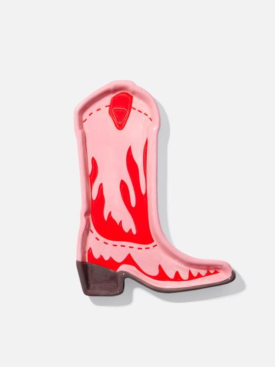 Doiy Design Rodeo Cowboy Boot Trinket Tray
