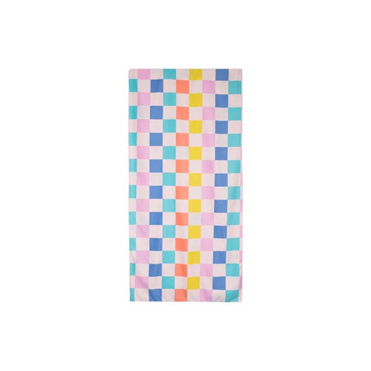 KATYDID Flowers Check Towel