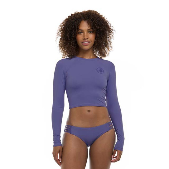 NICK&NICOLE ■ NICOLE LOGO CROP RASHGUARD 39506744Airis__38110.
