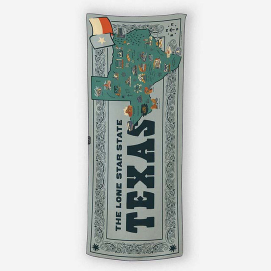 Nomadix Texas Map Towel