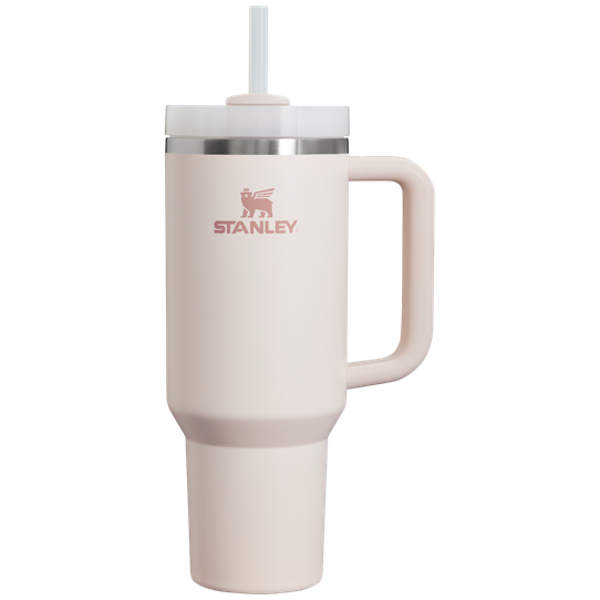 The Stanley Adventure Quencher H2.0 Flowstate 40 ounce Tumbler  in Rose Quartz
