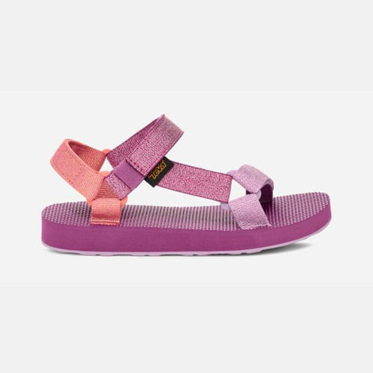 Teva Kids' Original Universal Metallic Sandals in Pink/Purple Multi