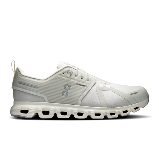 On Running Men's Cloud 6 Waterproof Running Shoes Pelican Ghost sole view