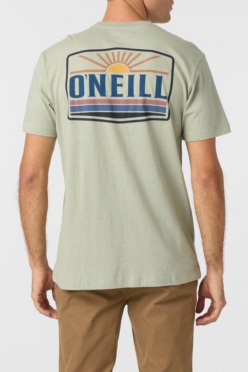The O'Neill Men's Sun Supply Tee in Seagrass