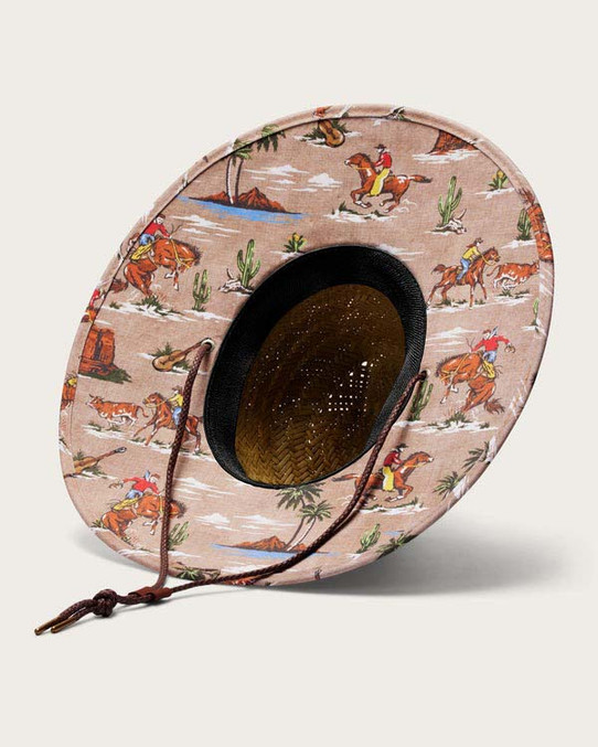 Hemlock Straw Lifeguard Hat Island Cowboy lifestyle view