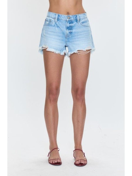 Pistola Women's Gigi Leisure Distressed Shorts front