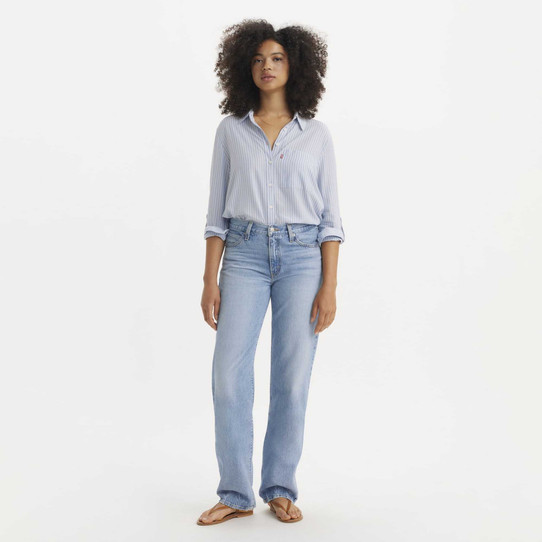 Levi's Women's 94' Baggy Jeans Medium Wash back view