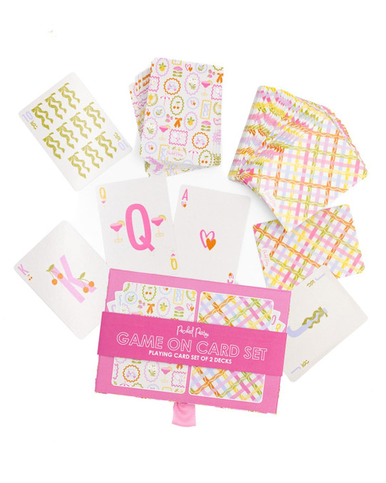 Packed Party Game On Playing Cards Set