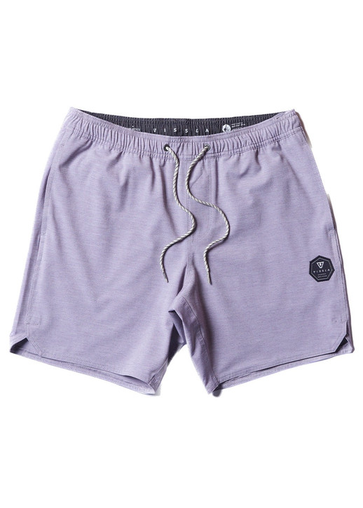 The Vissla Men's Breakers 16.5 inch Volley Shorts in Purple