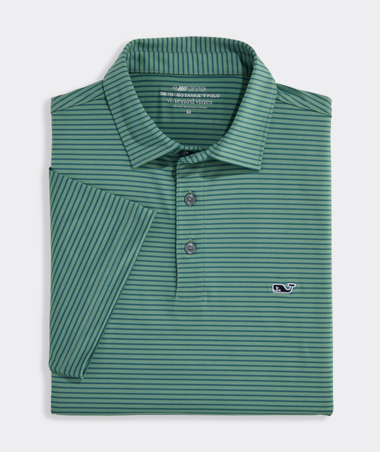 Vineyard Vines Men's Bradley Stripe Sankaty Polo