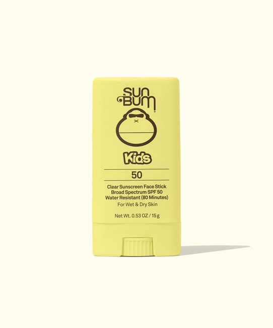 Sun Bum Kids SPF 50 Clear Sunscreen Face Stick product shot