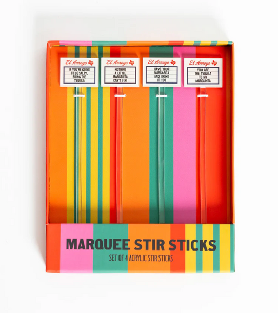 El Arroyo Marquee Stir Sticks - Little Margarita