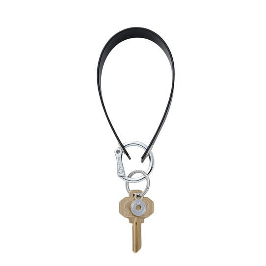 O-Venture Wristlet Loop Keychain in Black wrist wear view