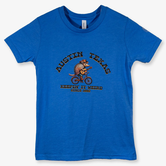 TYLER'S Keepin it Weird Tee Blue front